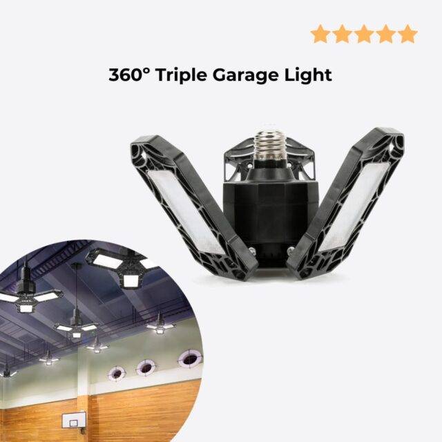 360º Triple Garage Light – Brighten Any Space Bestsellis https://bestsellis.com https://bestsellis.com/?p=67102