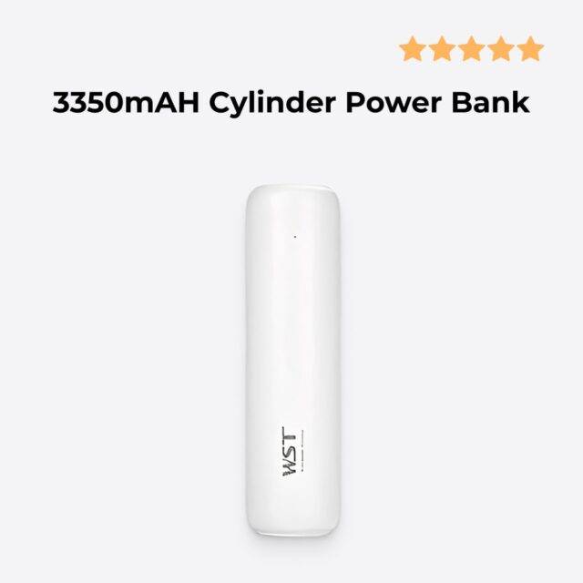 3350mAh Cylinder Power Bank – Portable Charging Convenience Bestsellis https://bestsellis.com https://bestsellis.com/?p=67099