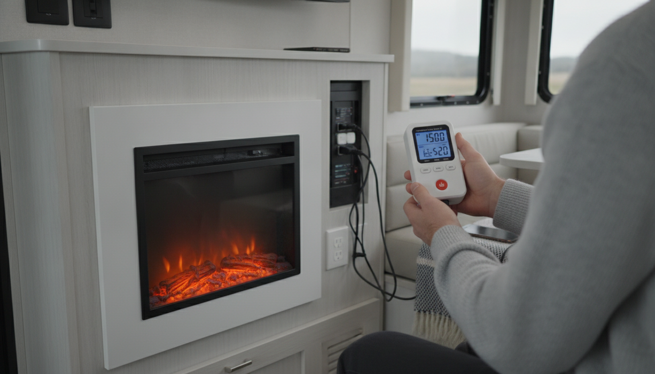 Electric Fireplace Electricity Use: Watts, Cost & Tips
