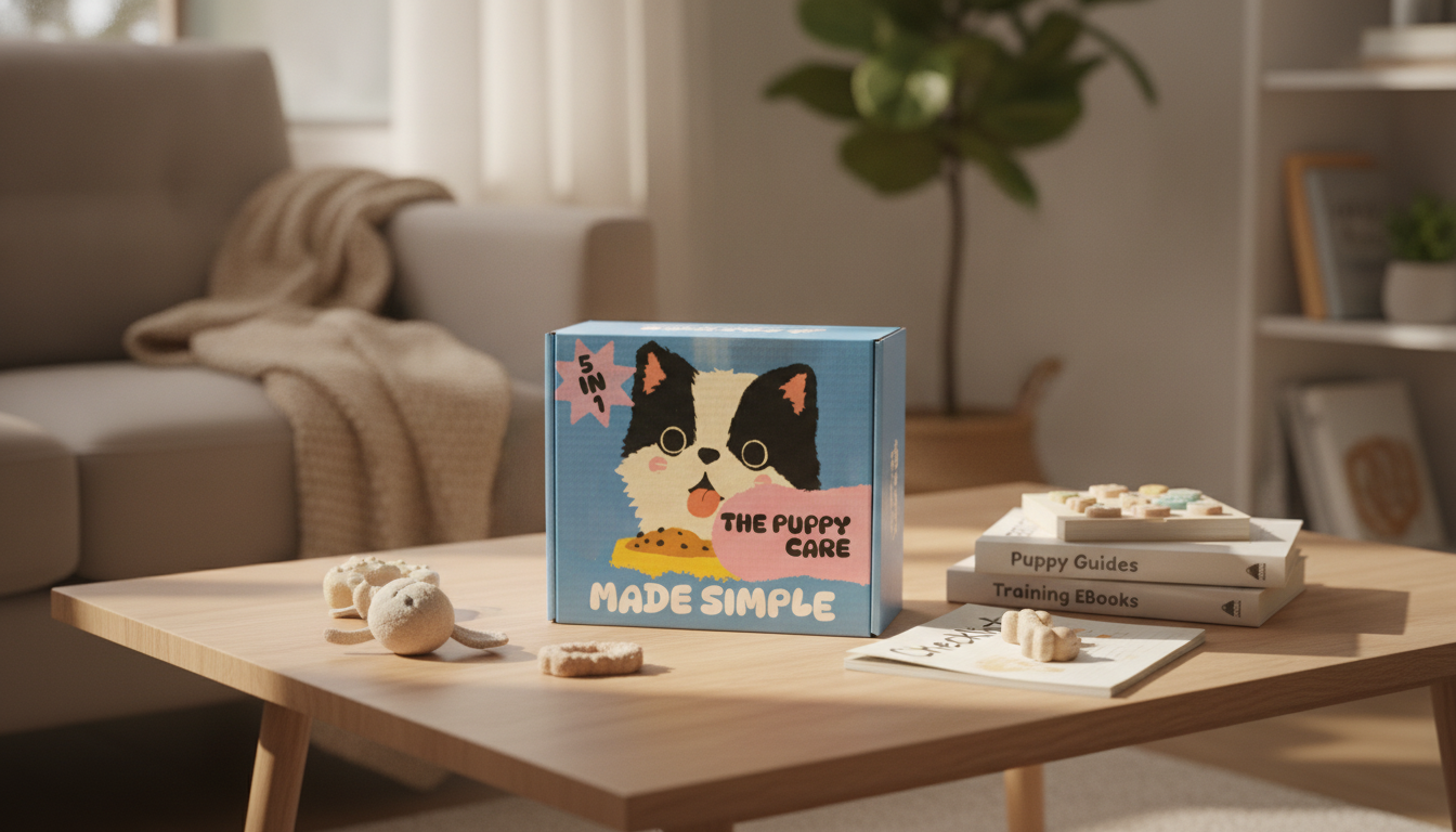 Puppy Care Made Simple: 5-in-1 Bundle for New Owners