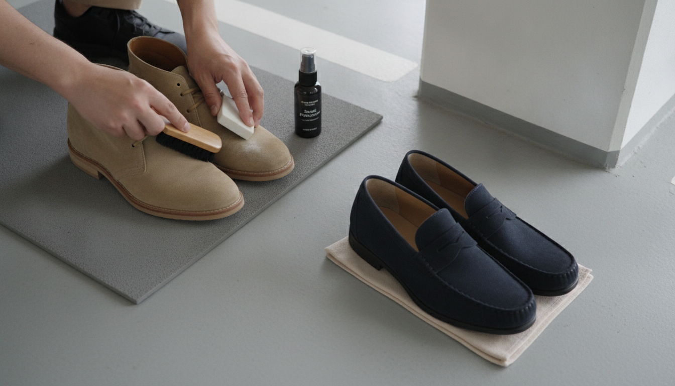 Clean 100% Suede Shoes Safely: Brush, Erase, Protect