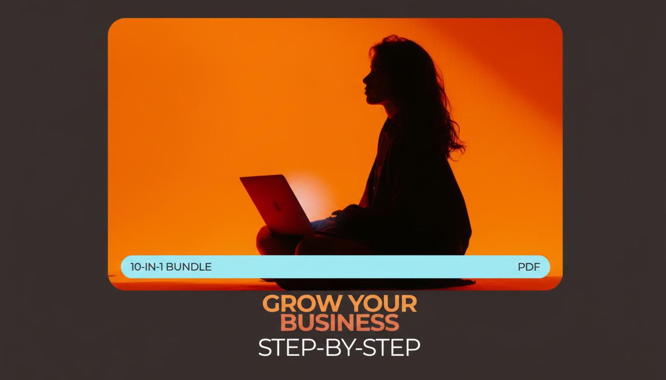 10-in-1 Step-by-Step Bundle to Grow Your Online Business