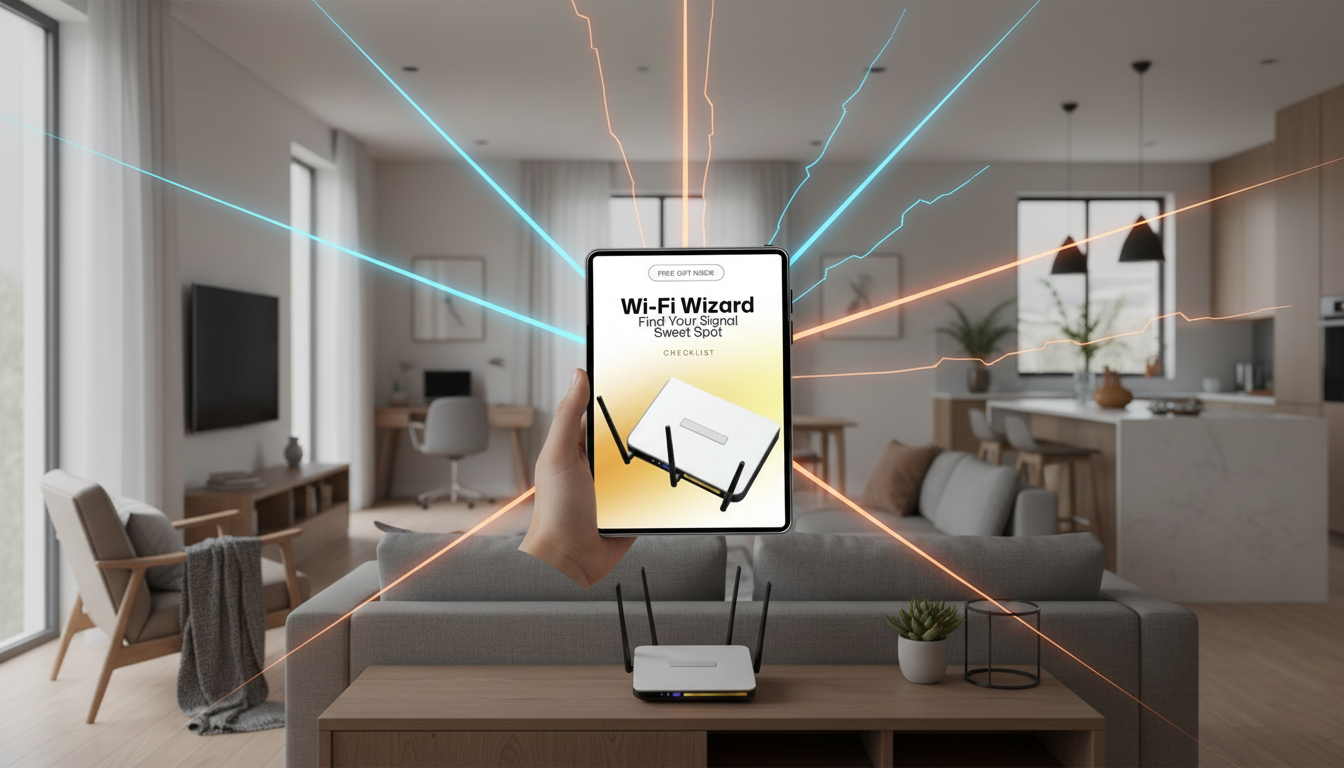Best Wi‑Fi Router Placement: Quick Home Checklist