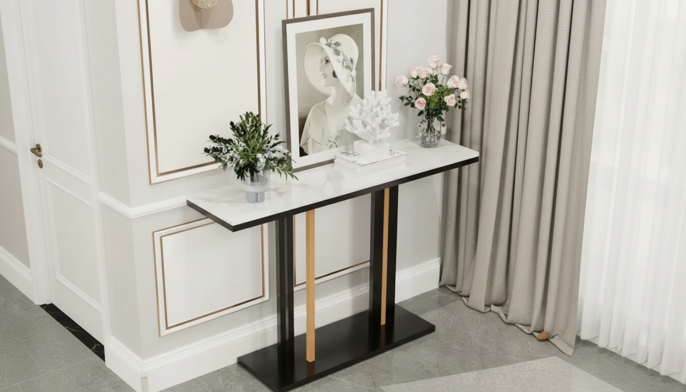 Console Table Rules: Ideal Size, Spacing, and Styling