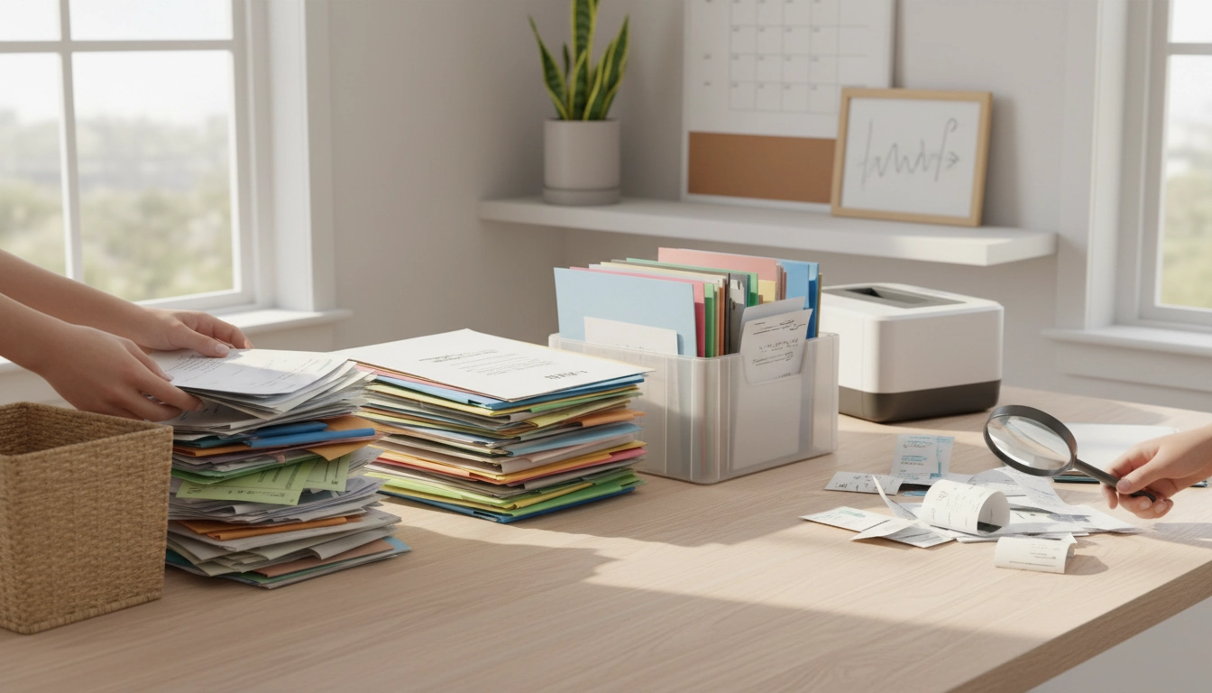 Paper Decluttering: How Long to Keep Financial Records