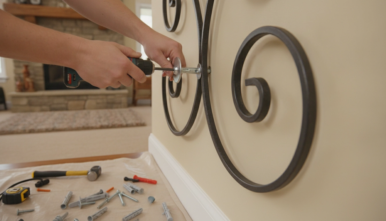 Wall Anchor Weight Limits for Heavy Wrought Iron Decor