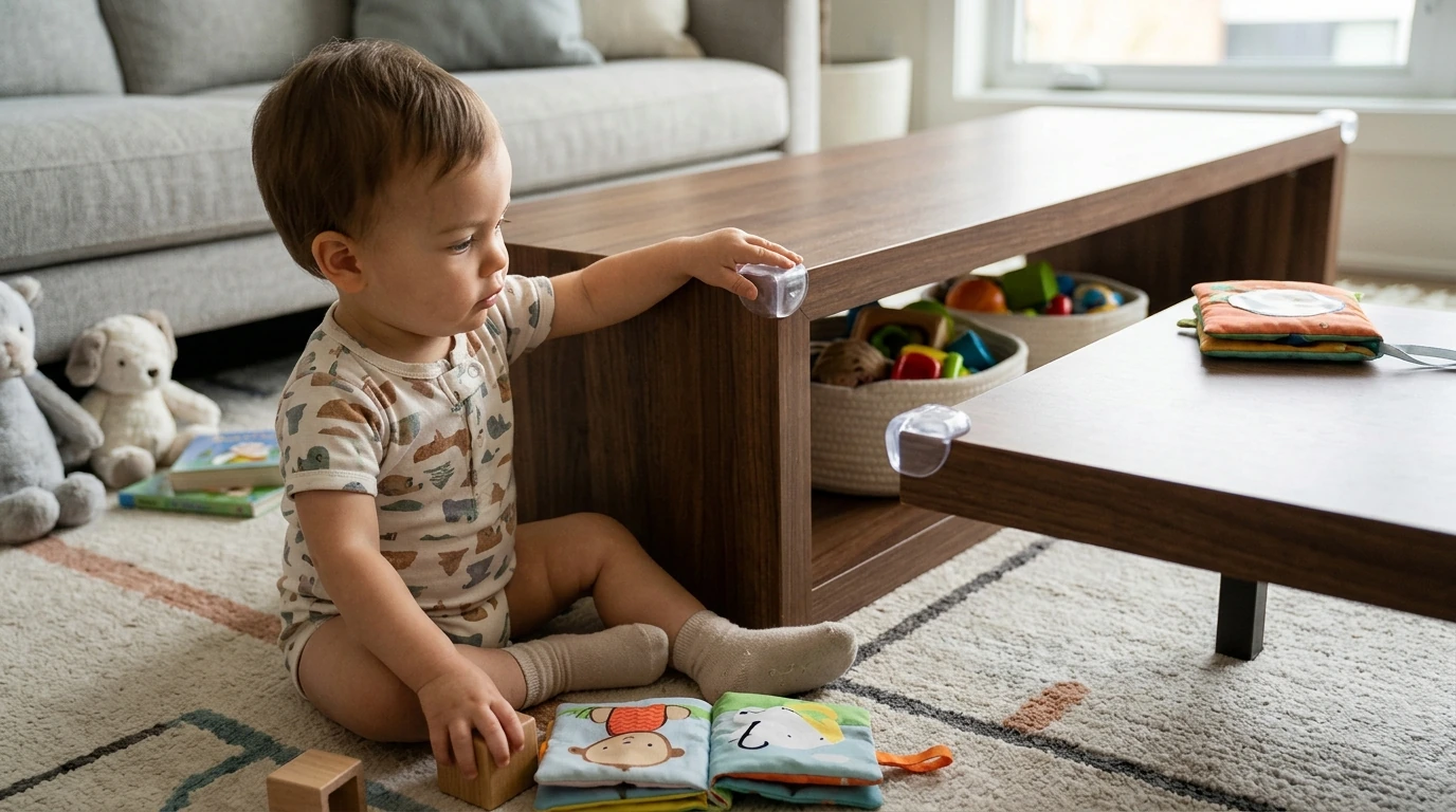 Protect Your Baby From Sharp Furniture Corners
