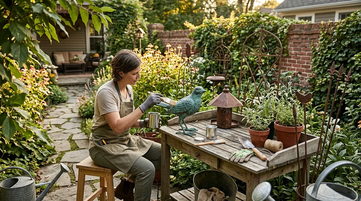 Protect Outdoor Metal Decor: Stop Rust & Fading
