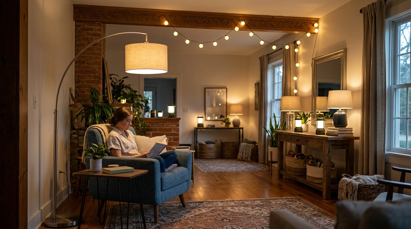 Lighting a Room Without Ceiling Lights: Best Options